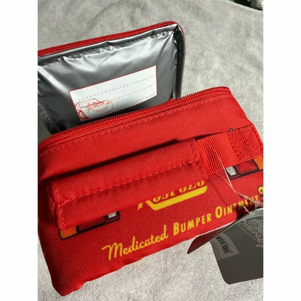 Disney Pixar Cars Lightning McQueen Rust-eze 95 Insulated Lunch Bag